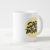 Grande Tasse Garder le jaune positif (Devant droit)