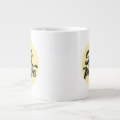 Grande Tasse Garder le jaune positif (Devant)