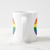 Grande Tasse Gay pride canadien (Dos)