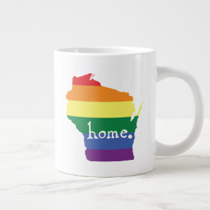 Grande Tasse Gay pride du Wisconsin  Carte de la maison