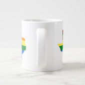 Grande Tasse Gay pride| Texas Rainbow (Dos)