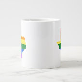 Grande Tasse Gay pride| Texas Rainbow (Devant)