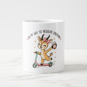 Grande Tasse Gazelle de régulation émotionnelle drôle avec du c