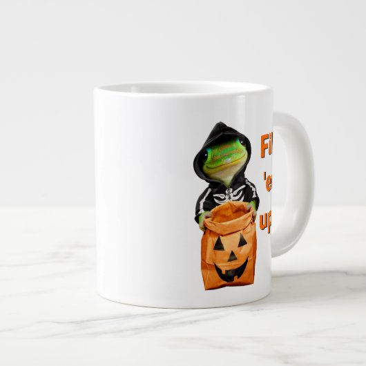 Grande Tasse Gecko Skeleton (Devant droit)