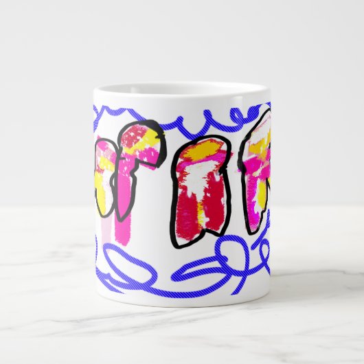 Grande Tasse Gel de méduse (Devant)