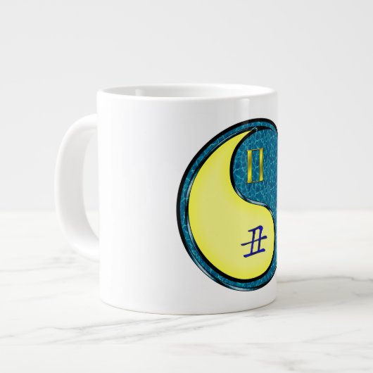 Grande Tasse Gémeaux & Bœuf d'eau (Devant gauche)
