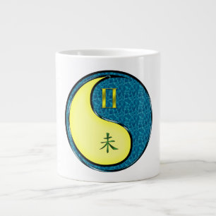 Grande Tasse Gémeaux & Chèvre d'eau