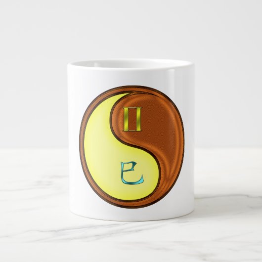 Grande Tasse Gémeaux & Serpent de Bois (Devant)