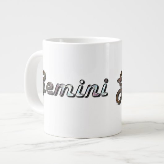 Grande Tasse Gemini dans Pearl Gemstone (Devant gauche)