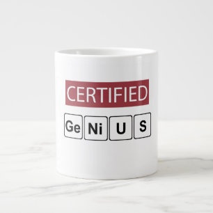 Grande Tasse Génie certifié