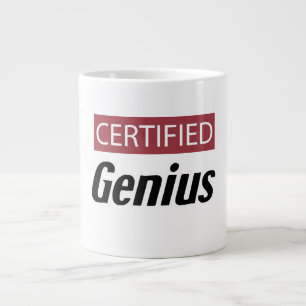 Grande Tasse Génie certifié