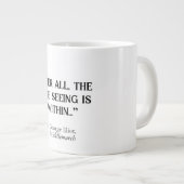 Grande Tasse George Eliot Middlemarch "Vraiment Voir" (Devant droit)