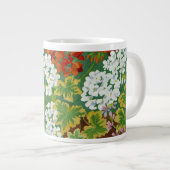 Grande Tasse Géraniums rouges et blancs dans des pots 2013 (Devant droit)