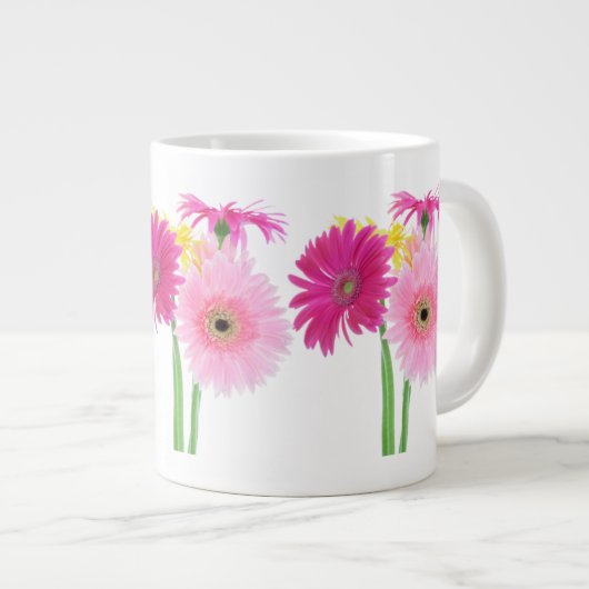 Grande Tasse Gerbera Daisy Piink (Devant droit)