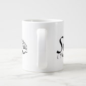 Grande Tasse Gian Calligraphic Southpaw (L'évolution naturelle) (Dos)