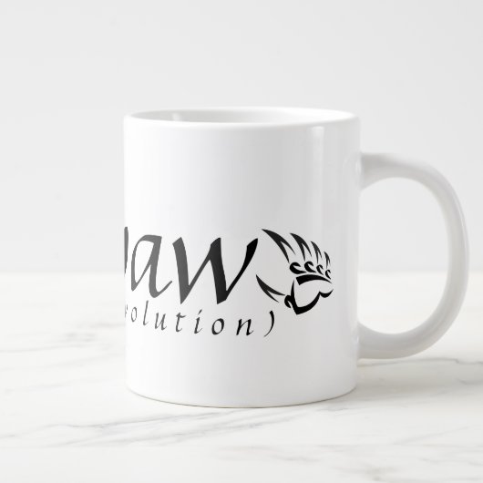 Grande Tasse Gian Calligraphic Southpaw (L'évolution naturelle) (Droite)