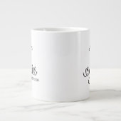 Grande Tasse Gigi Established New Grandmother Gift (Devant)