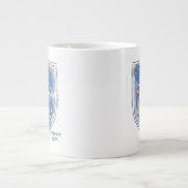 Grande Tasse Gilmore Girls | Badge d'aquarelle Chilton Academy (Devant)