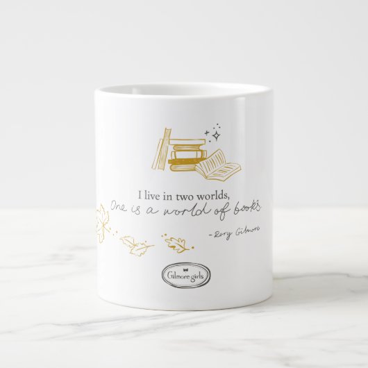 Grande Tasse Gilmore Girls Rory Book Cote Design (Devant)