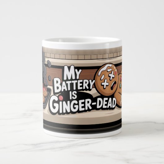 Grande Tasse Ginger-Dead Battery (Devant)