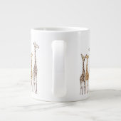 Grande Tasse Giraffes de Whimsical (Dos)