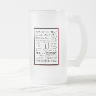 Grande tasse givrée de chanson du rouge un