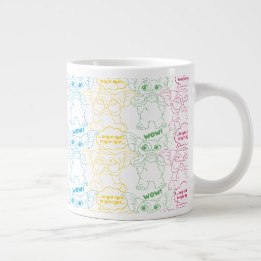 Grande Tasse Gizmo | Lumière Lumineuse ! Lumière Lumineuse ! (Droite)