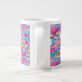 Grande Tasse Gizmo | Pink Peace & Love Motif (Dos)