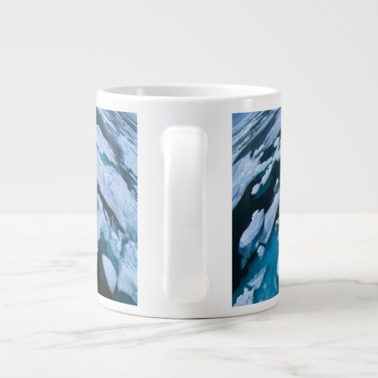 Grande Tasse Glace et neige | Ours polaire, Océan Arctique, Sva (Dos)