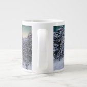 Grande Tasse Glace et neige | Paysage d'hiver, Finlande (Dos)