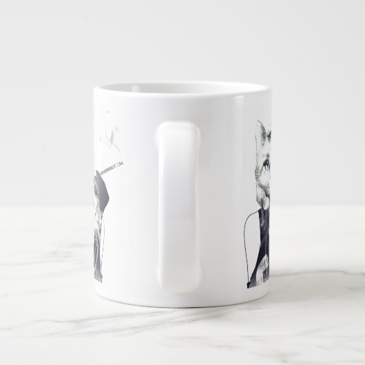 Grande Tasse Glamor Cat (Dos)