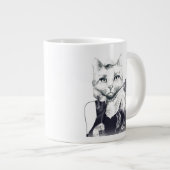 Grande Tasse Glamor Cat (Devant droit)