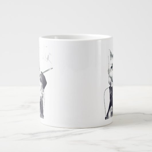 Grande Tasse Glamor Cat (Devant)