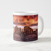 Grande Tasse Gloire du matin rose (Devant droit)