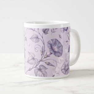 Grande Tasse Glorieuses de matinée élégantes lavande poussiéreu