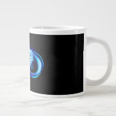 Grande Tasse Glowing infinity with blue rose (Droite)