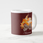 Grande Tasse Gnome citrouille et épice (Devant droit)