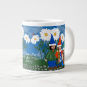 Grande Tasse Gnome Votre Famille Joyeux Noël (Devant droit)