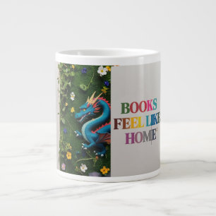 Grande Tasse Gobelet géant pour amoureux de livres : les livres