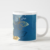 Grande Tasse Golden butterflies (Droite)