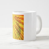 Grande Tasse Golden Rays Passing Through A Large Pineapple (Devant droit)
