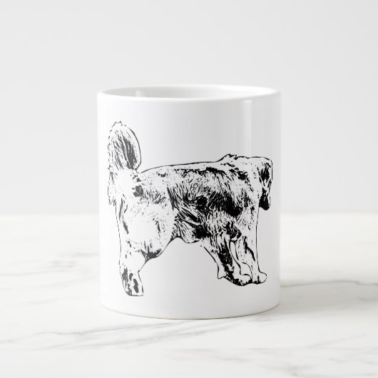 Grande Tasse Golden Retriever Holiday Brew (Devant)