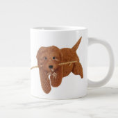 Grande Tasse Goldie Golden Doodle (Droite)