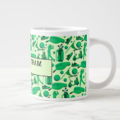 Grande Tasse Golf Silhouette Pattern Classic Branding buisness  (Droite)