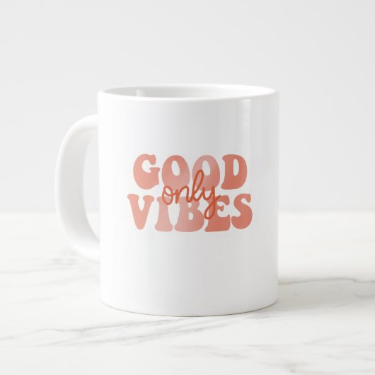 Grande Tasse Good Vibes Only (Devant gauche)