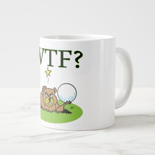 Grande Tasse Gopher fâché (Devant droit)