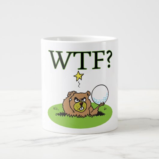 Grande Tasse Gopher fâché (Devant)