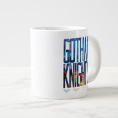 Grande Tasse Gotham Knights City Letters (Devant droit)