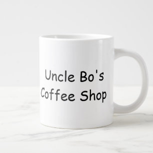 GRANDE TASSE GRAND BOUG DE CAFÉ PERSONNALISÉ