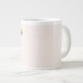 Grande Tasse Grand cactus de désert vert et jaune (Devant droit)